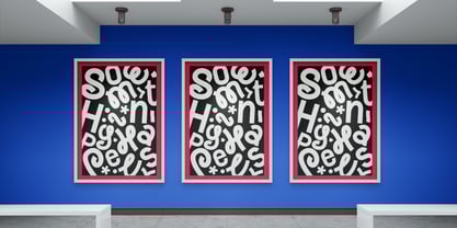 Whoozle Font Poster 4