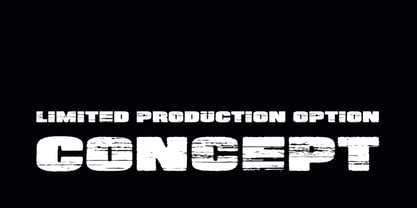 Charger Font Poster 3