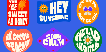 Ripple Mood Font Poster 7