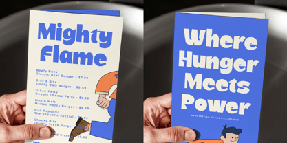 Ripple Mood Font Poster 2