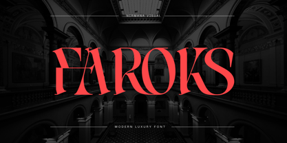 Faroks Font Poster 1