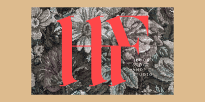 Faroks Font Poster 2