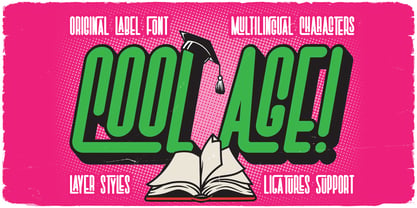 Cool Age Font Poster 1