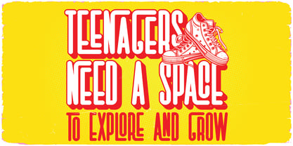 Cool Age Font Poster 4