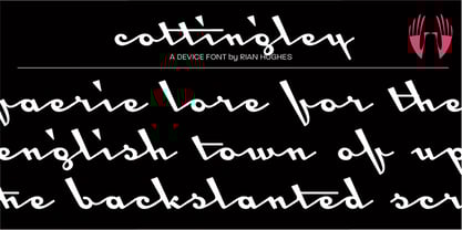 Cottingley Font Poster 1