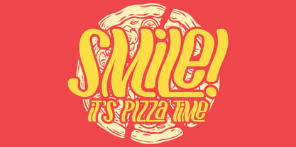 Hot Fries Font Poster 5