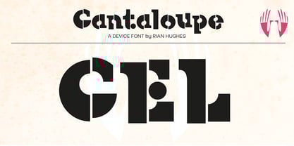 Cantaloupe Font Poster 8