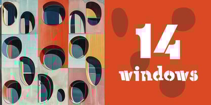 Cantaloupe Font Poster 2