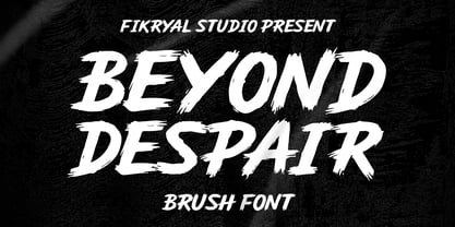 Beyond Despair Font Poster 1