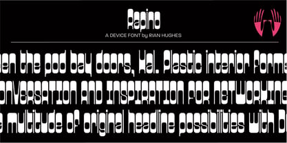 Rapino Font Poster 1