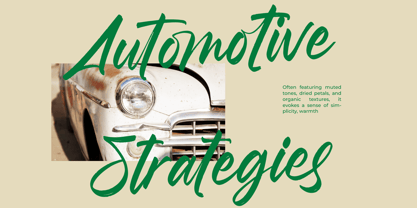 Hamilton Brittany Font Poster 12