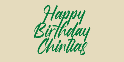 Hamilton Brittany Font Poster 2