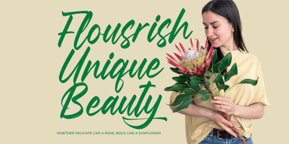 Hamilton Brittany Font Poster 4