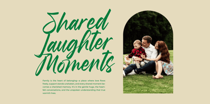 Hamilton Brittany Font Poster 6