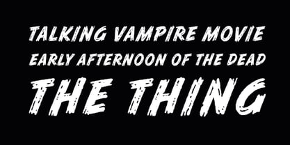 Destination Unknown Font Poster 4