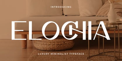 Elochia Font Poster 1