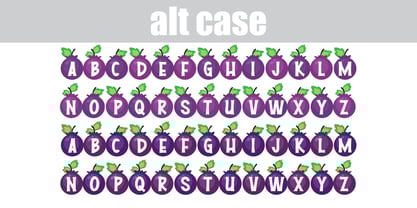 Blueberry Tart Font Poster 7