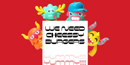 Bortex Display Font Poster 5