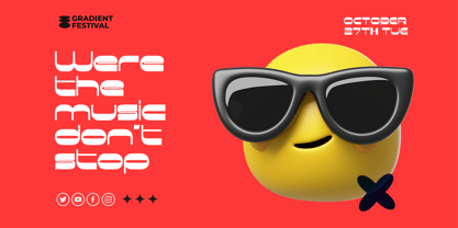 Bortex Display Font Poster 8