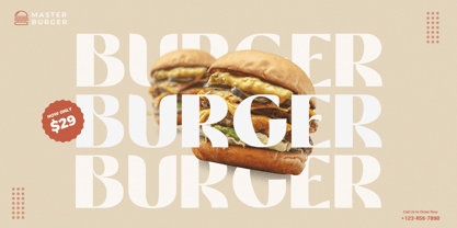 Hiluna Font Poster 5