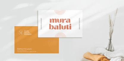 Hiluna Font Poster 6