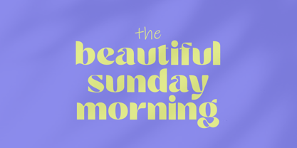 Hiluna Font Poster 8