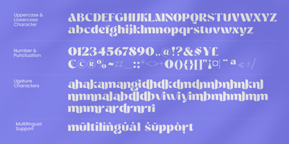 Hiluna Font Poster 15