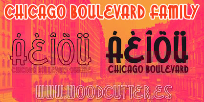 Chicago Boulevard Font Poster 4