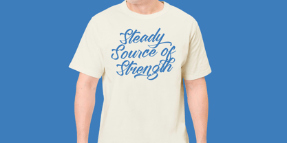 Clesha Halgestine Font Poster 7