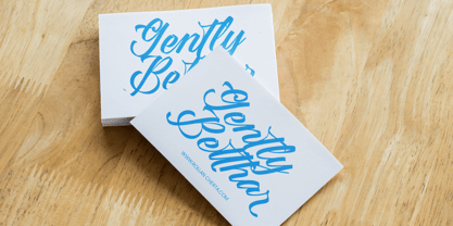 Clesha Halgestine Font Poster 4