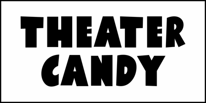 Theater Candy JNL Font Poster 2