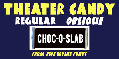 Theater Candy JNL Font Poster 1