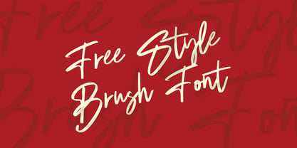 Mistgak Signature Font Poster 2