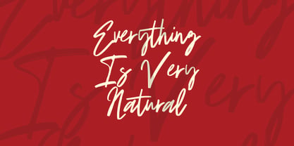 Mistgak Signature Font Poster 4