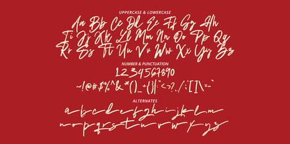 Mistgak Signature Font Poster 10