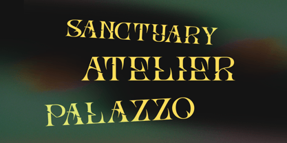 Abho Luxury Font Poster 3