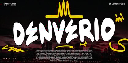 Denverio Font Poster 1