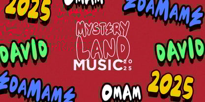 Denverio Font Poster 4