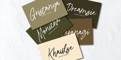 Saturate Brush Font Poster 4