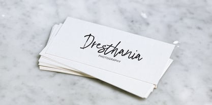 Saturate Brush Font Poster 8