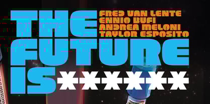 Chassis Font Poster 2