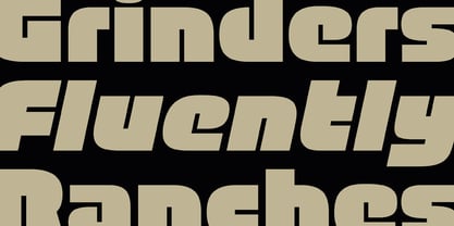 Chassis Font Poster 5