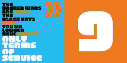 Chassis Font Poster 9