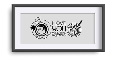 Good Morning Font Poster 14