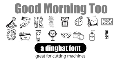 Good Morning Font Poster 6