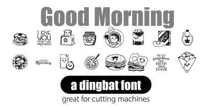Good Morning Font Poster 5