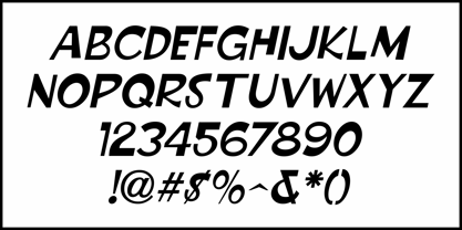 Top Hits JNL Font Poster 5