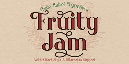 Fruity Jam Font Poster 1