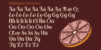 Fruity Jam Font Poster 5
