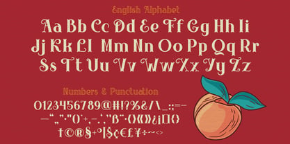 Fruity Jam Font Poster 3